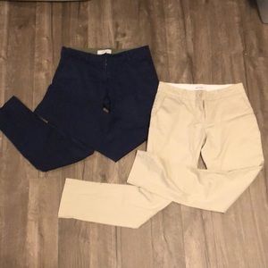 Nautica blue and khaki pants